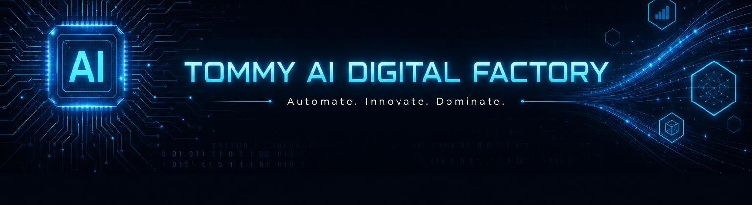 TOMMY AI DIGITAL FACTORY — Automate. Innovate. Dominate.